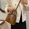 Fashionable small bag, winter shoulder bag, advanced one-shoulder bag, 2023 collection, Korean style, high-quality style