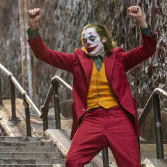 外貿新款男傑昆菲尼克斯衣服萬聖節cos小丑Joker服裝角色扮演套裝