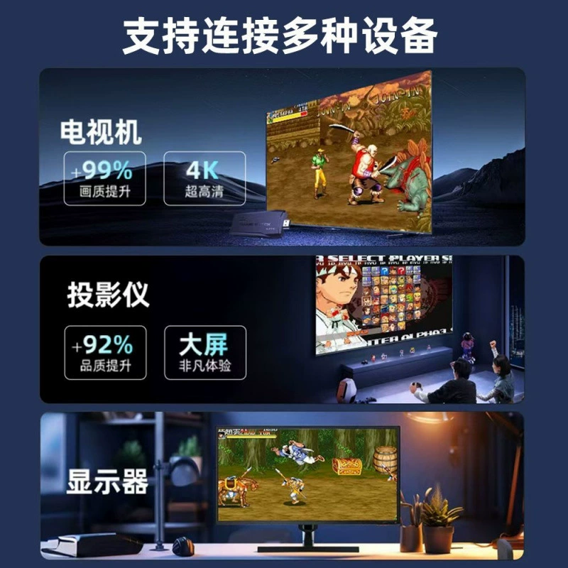 Классическая игровая консоль, беспроводная рукоять для домашнего использования двойной, джойстик, Amazon