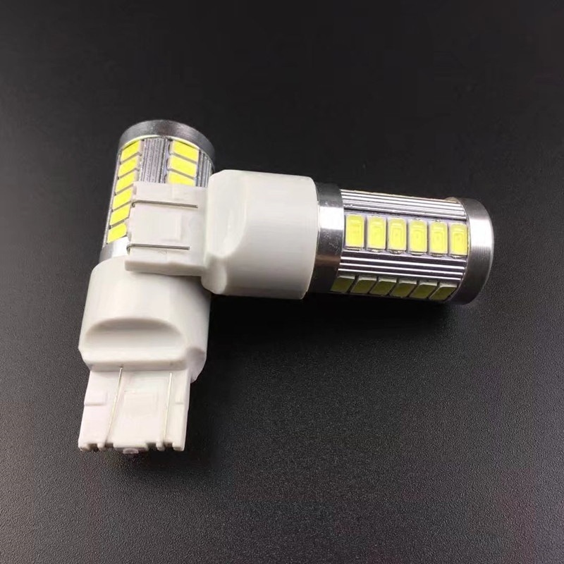 Luz de freno LED flash 1156 1157 5730-33LED luz de freno del coche bombilla trasera