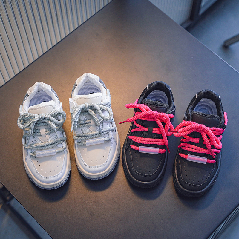 Branded children's shoes, boys' casual autumn breathable sports shoes, girls' 2023 new children's leather shoes, small_voghion.com