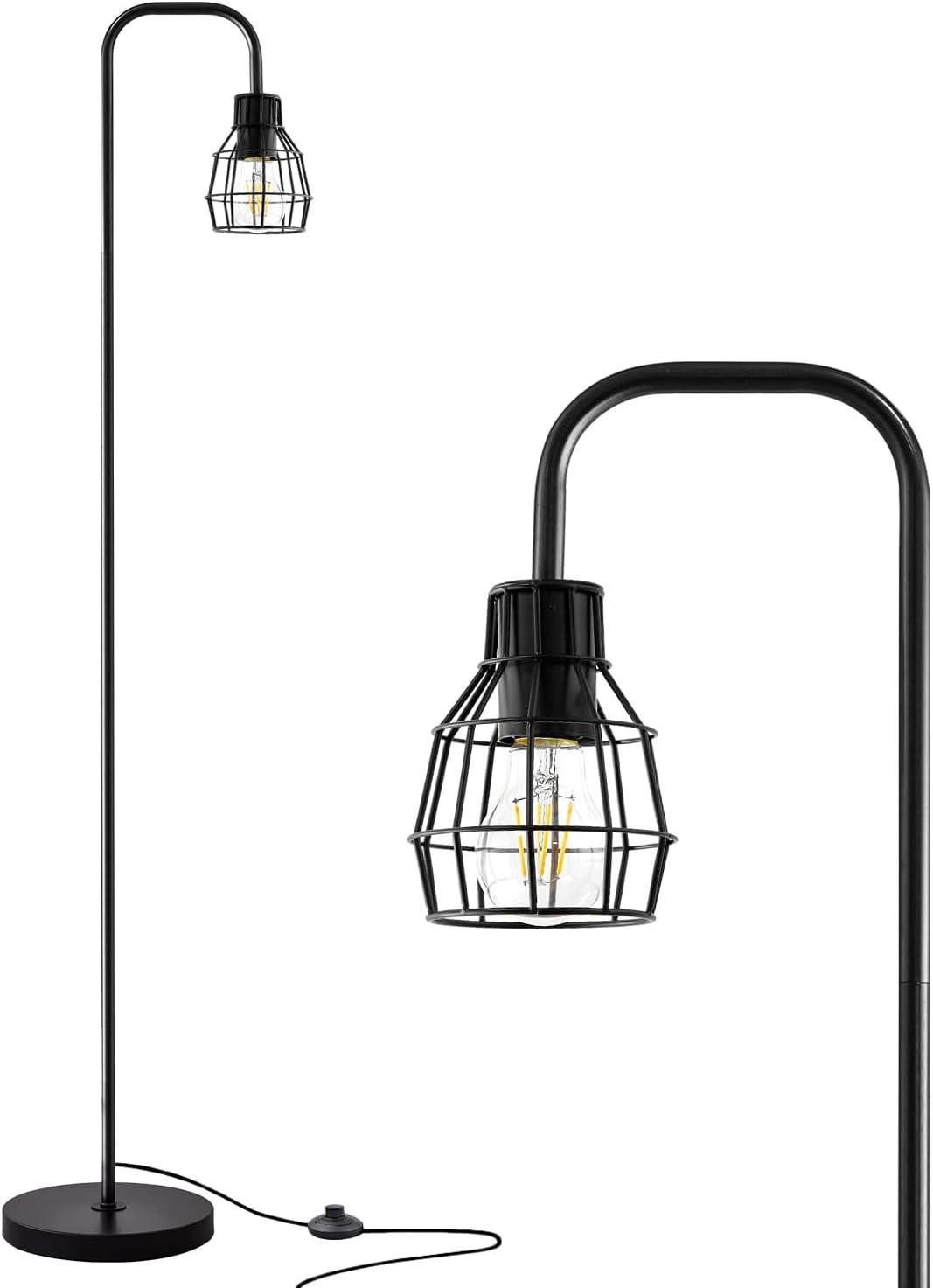 Luz de cabecera transfronteriza LED retrógrado campo americano interruptor de botón de carga USB fabricante de la ciudad antigua de Zhongshan lámpara de escritorio de dormitorio