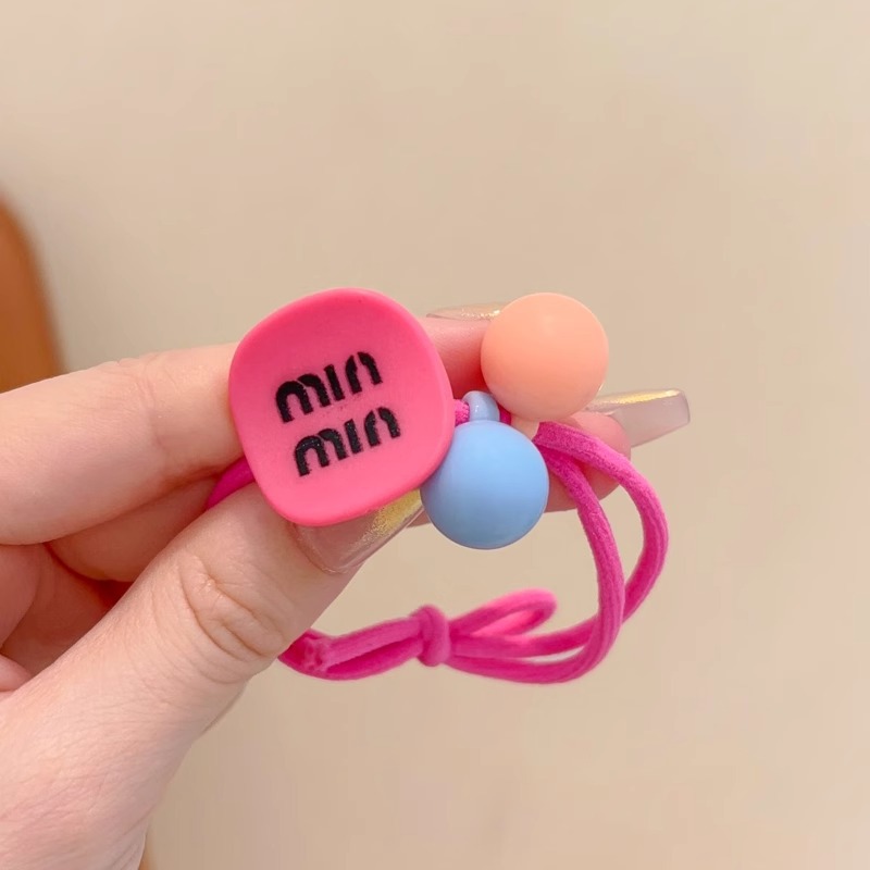 Hermosos niños de banda de goma de alta elasticidad anillo de cabello para niñas no lastimar cabello cuerda de cabeza de cola de caballo cuerda de cabello