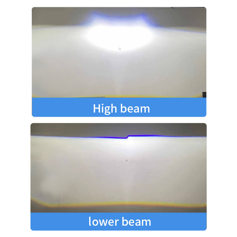 Comercio exterior Venta caliente PL9 marca nuevo LED lente de doble luz 65W Super brillante foco de pavimentación amplia chip importado pase sin pérdidas