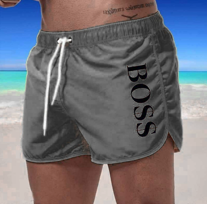 Плавки Beach Shorts Men, Polyester Swim Trunks, European Style, Multicolour, Sizes S–XXXL