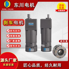 刹车减速电机微型调速电机电磁制动马达齿轮减速电机电动机220V