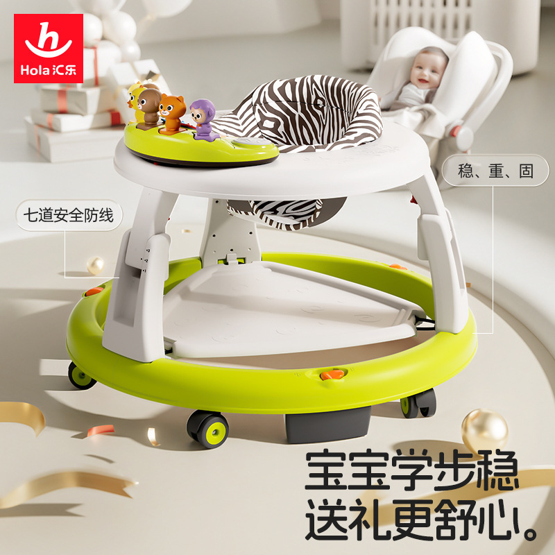 代发汇乐正品学步车防侧翻防夹折叠多功能6-18月商超同款儿童玩具