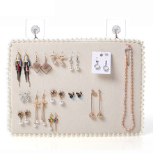 北歐風耳環架創意首飾架掛耳飾項鏈手串收納架子家用珠寶展示道具