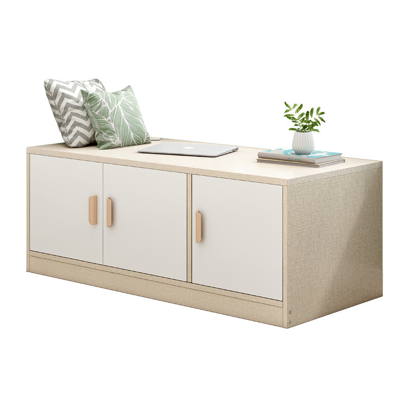 Armario de la ventana de la Bahía Gabinete de la ventana de pie gabinete de balcón del hogar gabinete del piso del dormitorio gabinete bajo armario del balcón de almacenamiento en el pecho de cajones