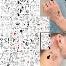 �羳��Ʒins����ϵ���ֱ���ָ������ˮתӡ������Temuŷ��tattoo