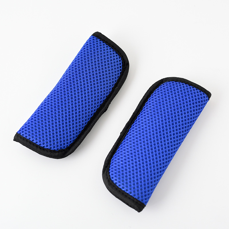 Car child safety belt shoulder pad, child seat safety belt fastener, cute anti-strangling stroller shoulder pad