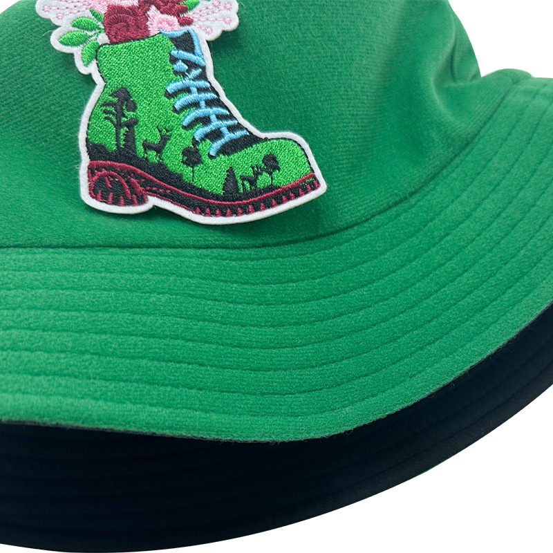 Precio de fábrica transfronterizo venta caliente sombrero de pescador DIY sombrero de protección solar para niños adultos logotipo personalizado al por mayor sombrero de bañera casual