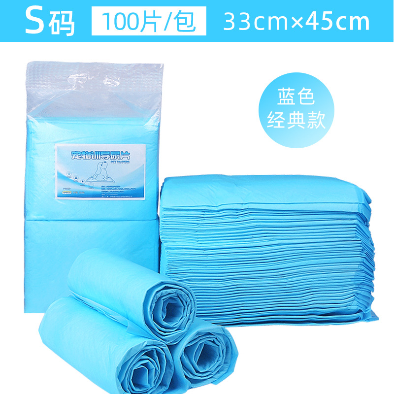 Pañales de orina para perros, artículos para mascotas, inodoro desodorante, pañales de absorción, 100 pañales desechables.