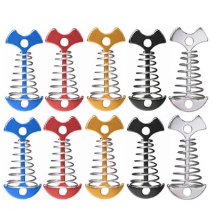Plank floor spring fixed fish bone nail tent nail buckle outdoor awning deck pile fixed nail camping tent hook