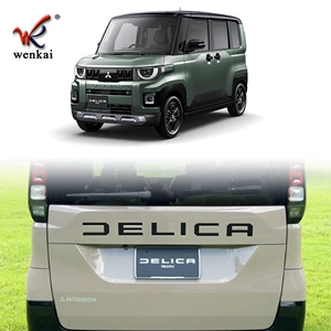Mitsubishi 25 Delica Mini üçün arxa baqaj emblemi, hərfli dekorativ stikerlər