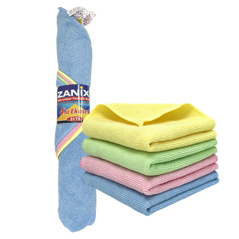 Tejido de urdimbre de cuatro colores-32*32cm-4 piezas/juego