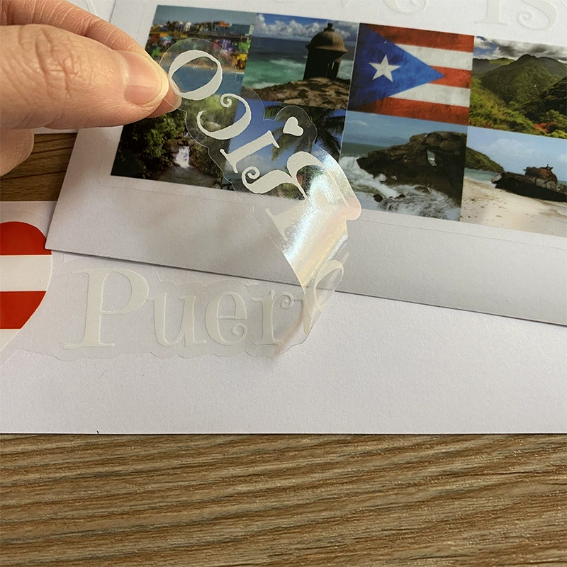 УФ-цветная печать прозрачные наклейки автомобиль прозрачный ПВХ автомобильные наклейки Внешняя торговля качество