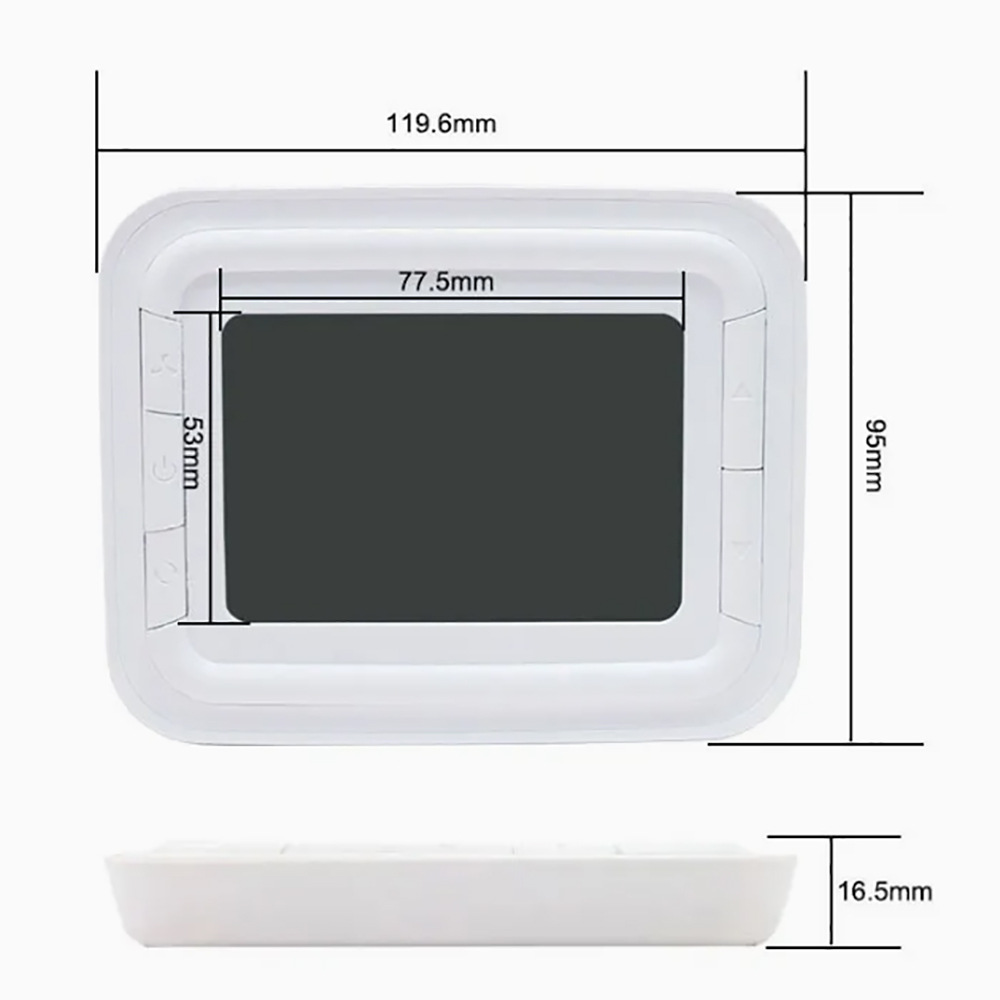 Termostato Digital Inteligente para Fan Coil T6861H2WB, Pantalla Digital LCD