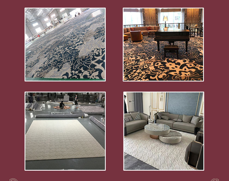 酒店工程尼龙印花地毯满铺宴会厅宾馆整铺房间包厢通铺大堂全铺