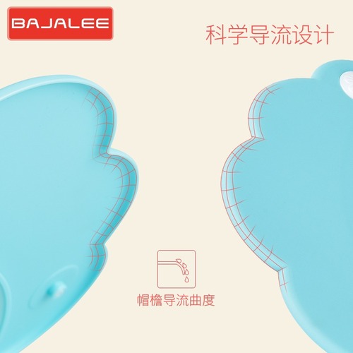 Baby hair shampoo artifact silicone baby and child waterproof ear protection toddler child bath shampoo hair bath hat adjustable