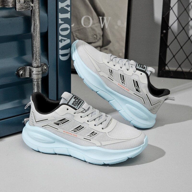 New Fashion Trendy Large-Size Men's Sneakers, Lightweight Casual Sports Shoes, Comfortable Outdoor Running Shoes