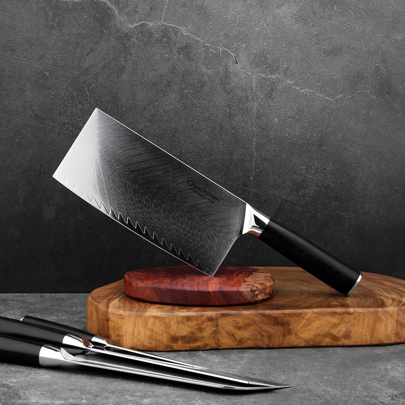 Chockmen Zhuo Deming VG10 Damasco acero cuchillo de cocina cuchillo de frutas de alta gama cuchillo japonés cuchillo