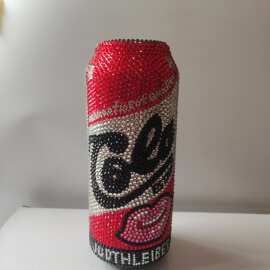 惜缘 Pop can crystal clutch啤酒易拉罐镶钻晚宴包满钻手拿包新