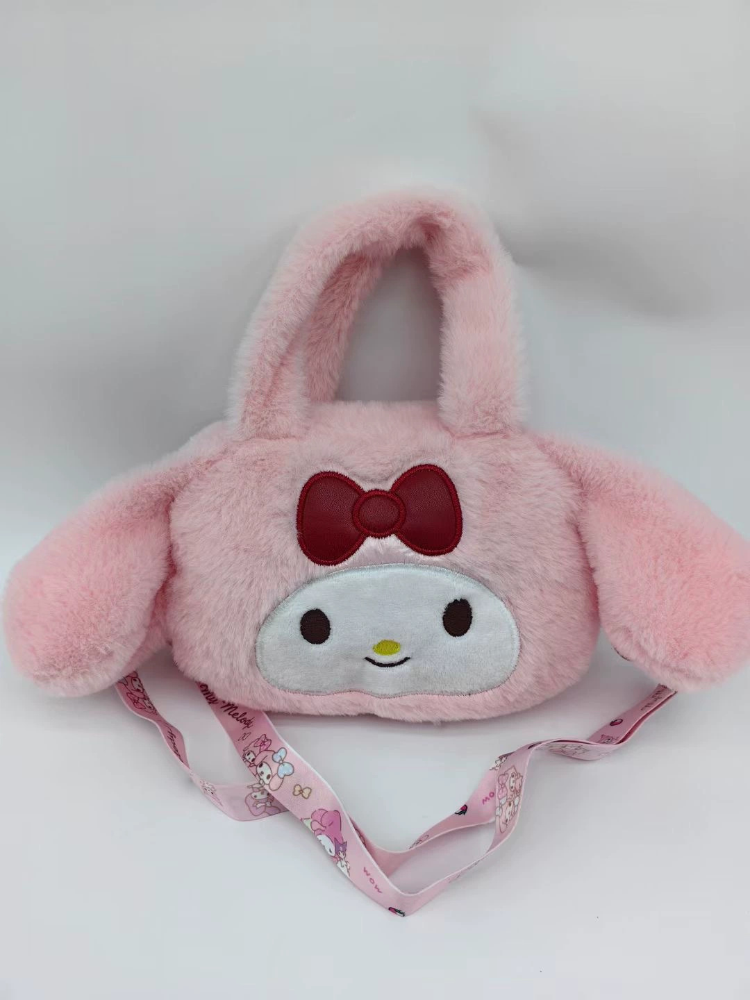 Juguete de peluche Muñeca de agarre de 8 pulgadas Cute Yugui Dog Bolsa diagonal Dibujos animados Melody Girl Heart Kulomi Bag