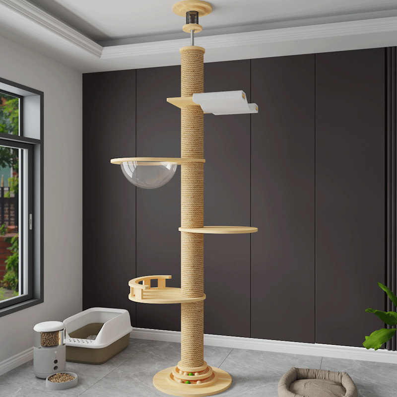 U자형 해먹 + 우주 캡슐 + 플랫폼 + 반 울타리 + 회전 구슬