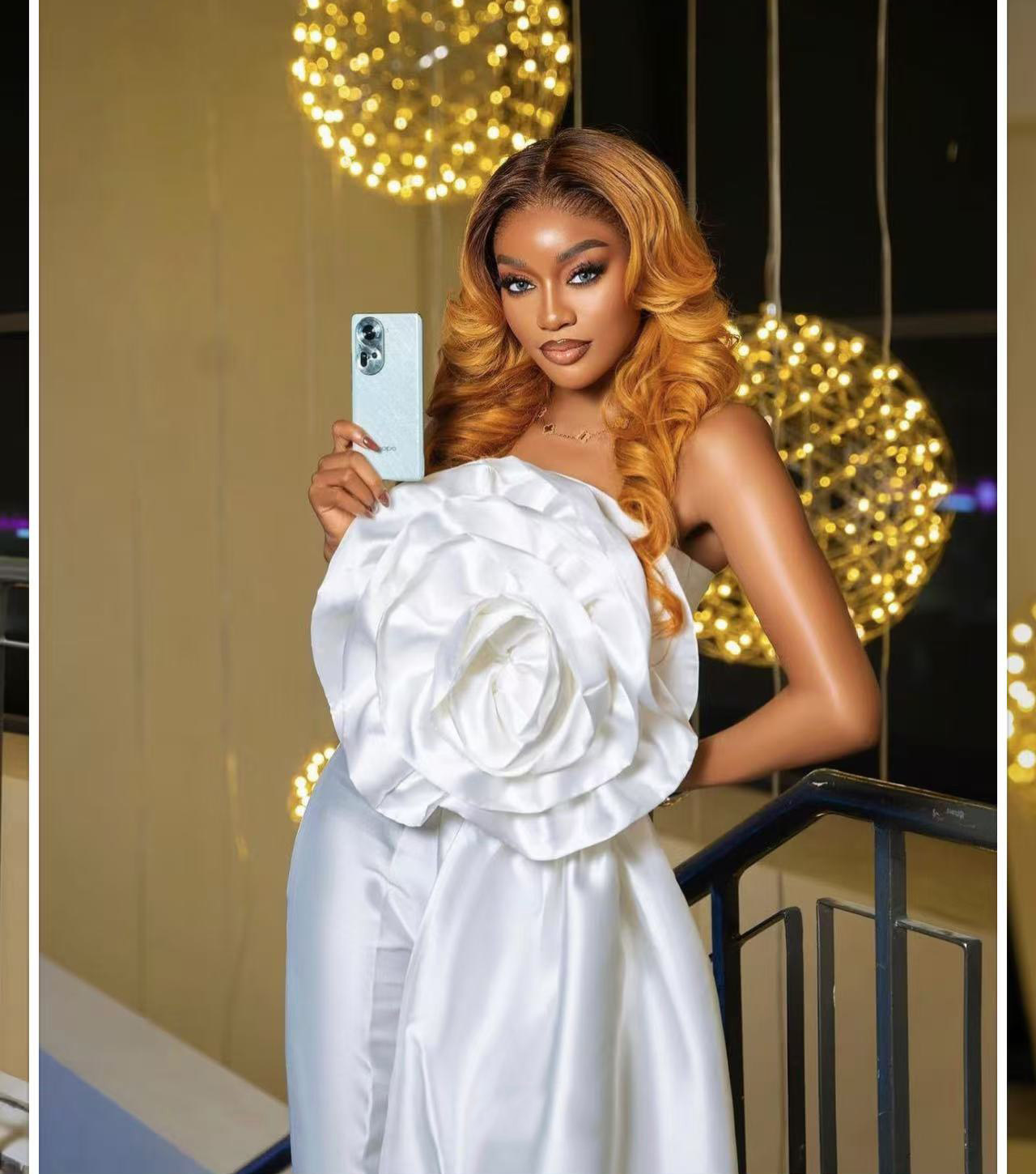 BKQU Chic Large 3D Flower Women's Vest Strapless Zipper Backless Crop Top 2025 Summer Asymmetrical Ribbon Sexy Elegant Party Top - view