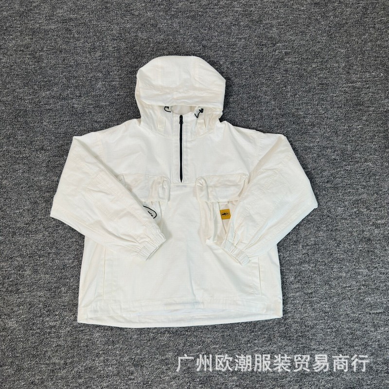 跨境美式cort刺绣恶魔岛棉服男女秋冬季ins高街棉衣连帽外套冬季|undefined