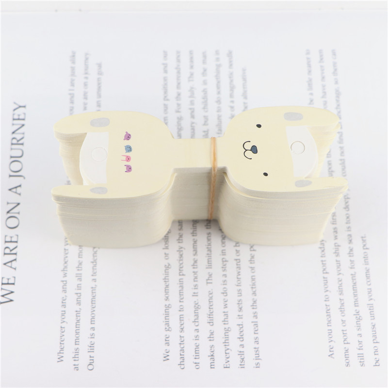 卡通儿童发饰小狗动物饰品卡片彩色精美儿童发饰发夹卡片手工diy