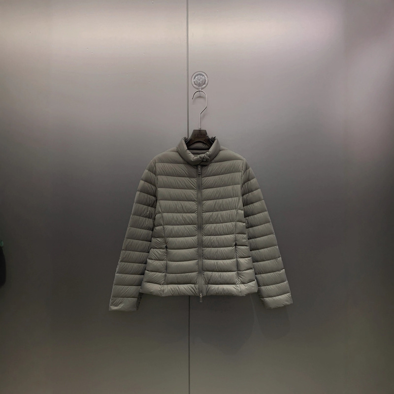 High Version 95 White Goose down Light down Jacket 25 Years Autumn and Winter New Women's Short Stand Collar Fashionable Warm Jacket