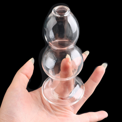 Crystal Peeping Anal Plug, Back Plug, Glass Anal Plug, Female Back Plug, Fairy Rod Adult Products