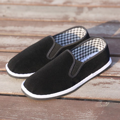Factory Direct Sale Old Beijing Felt Cloth Surface Traditional Handmade Shoes Hand-woven Layered Sole Shoes Wholesale