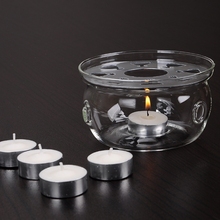 W3Tk蜡烛台加热底座煮茶炉玻璃茶具心形个性暖茶器温茶器茶托配件