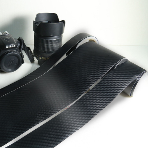 VHM7 DSLR Camera Lens Protection Tape Carbon Fiber Lens Sticker Body Light Shield Cover Mount Tripod Mount Decal Decor
