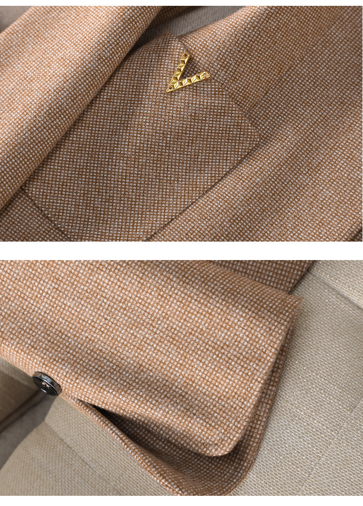 Women's Clothing popular small suits for women spring and autumn new style temperament slim professional jacket temperament commuter formal suit_voghion.com