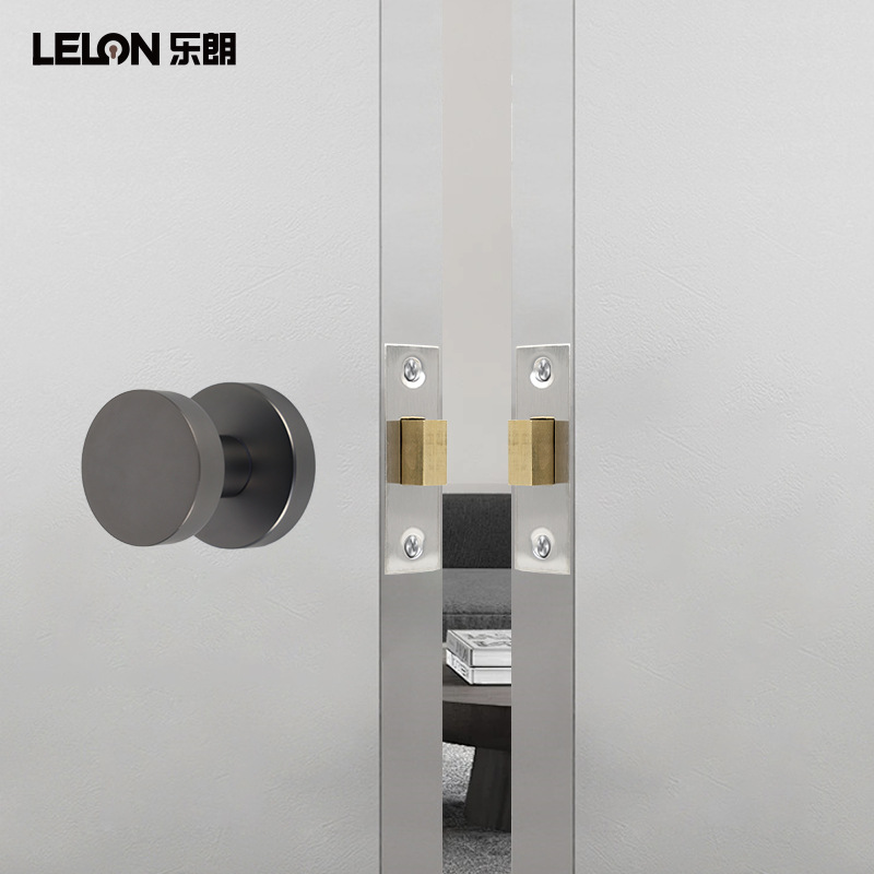 Cerradura invisible interior personalizada puerta del dormitorio cerradura esférica sólida puerta invisible cerradura de puerta unilateral cerradura oculta
