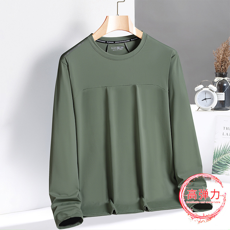 Summer silk long-sleeve