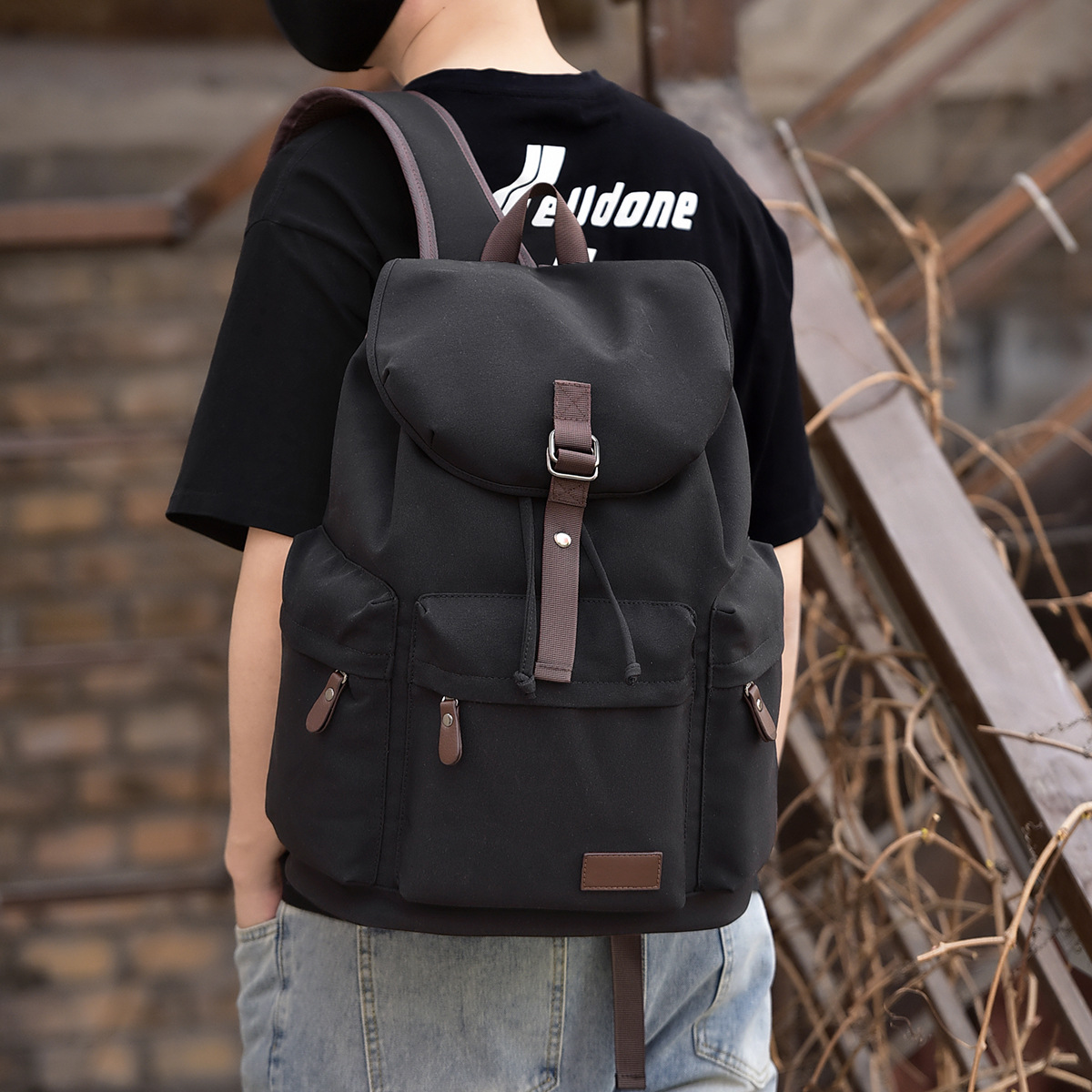 Urban Leisure Multifunktionaler Laptop-Rucksack mit großem Fassungsvermögen und mehreren Fächern, leichte Reise- und Pendlertasche_voghion.com