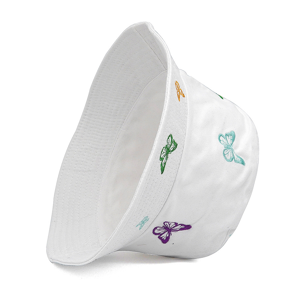 Unisex Basic Butterfly Embroidery Bucket Hat display picture 4