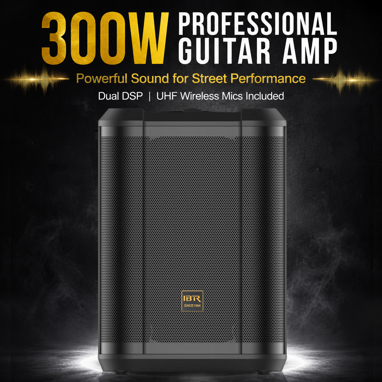 Portable Long-lasting High-quality Guitar Bluetooth Speaker With...