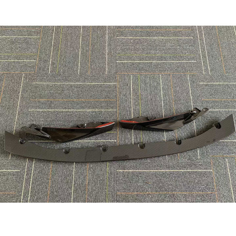 Suitable for BMW M3M4 carbon fiber front lip G80G82 modified MP dry carbon surround front shovel front spoiler small surround