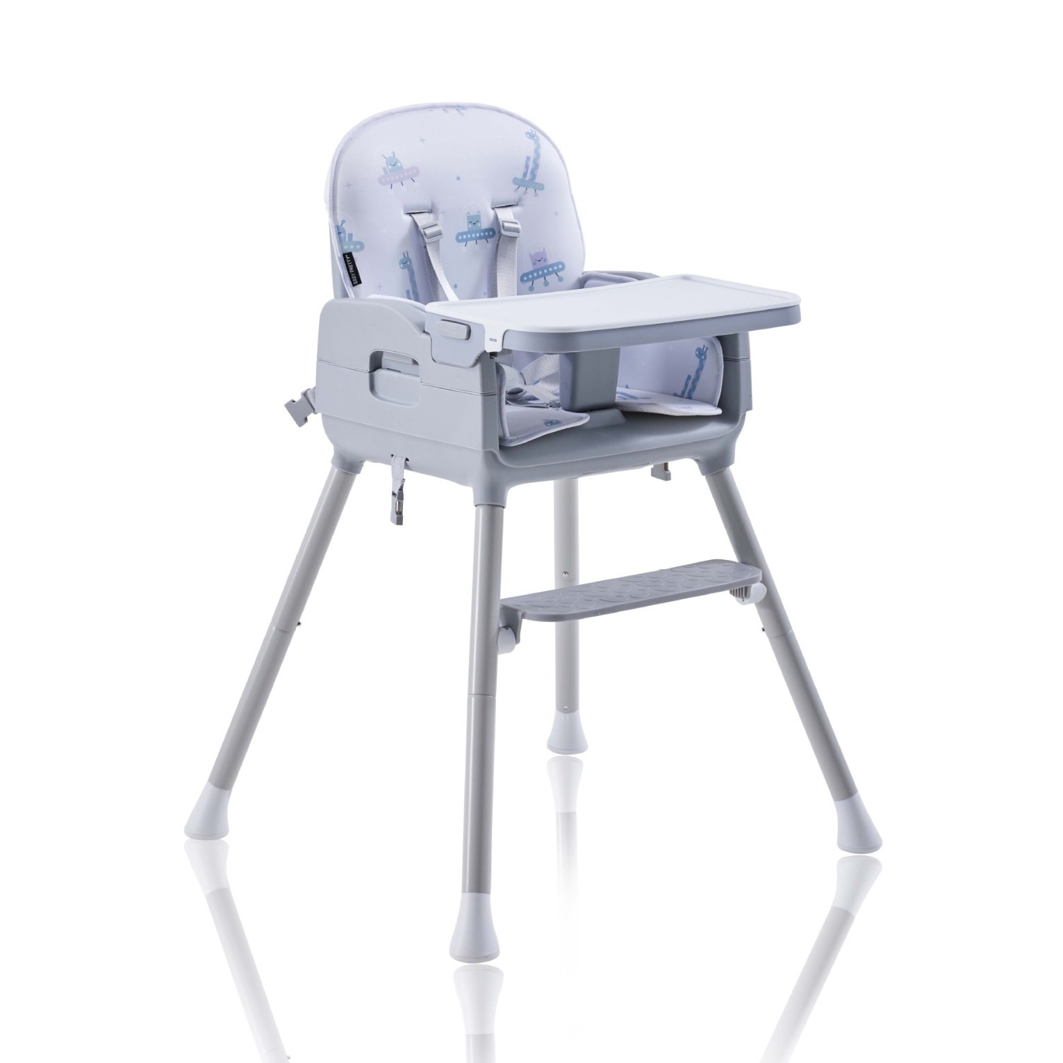 Mue Kidsren's Dining Chair Hc207 Baby Dining Chair Kidsren's High Chair Portable and Easy to Store