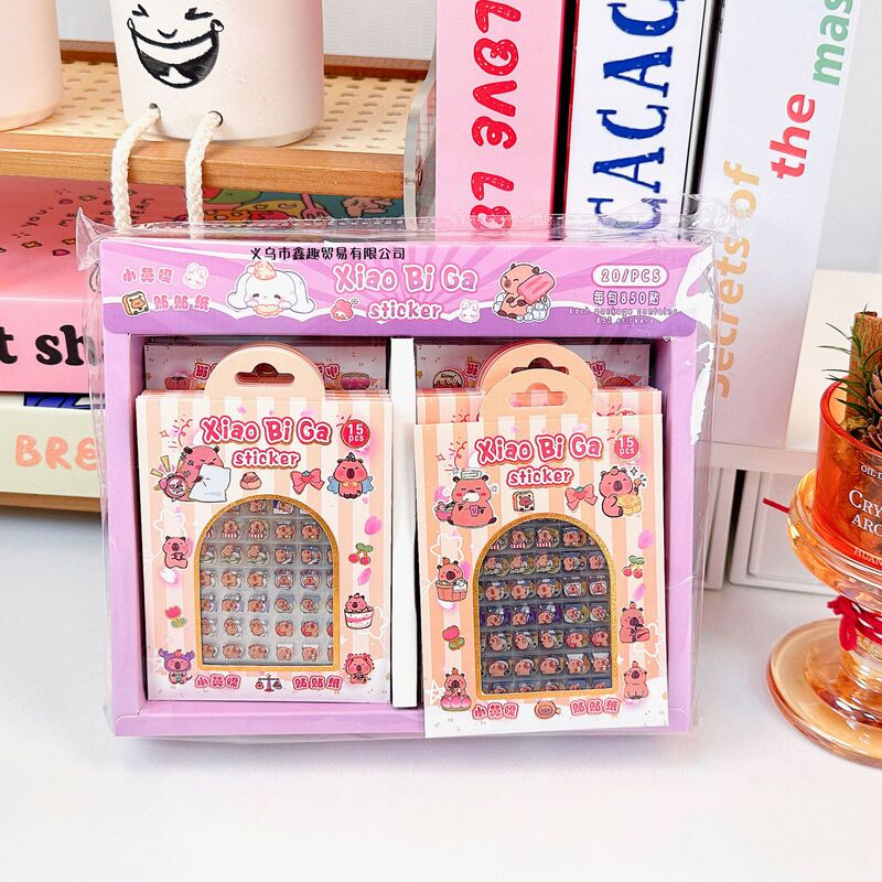 Mini Handbook Nail Stickers, Cute Kidsren's Nail Art Stickers, High-Value Decorative Small Pattern Sticker Materials Mini Handbook Nail Stickers, Cute Kidsren's Nail Art Stickers, High-Value Decorative Small Pattern Sticker Materials