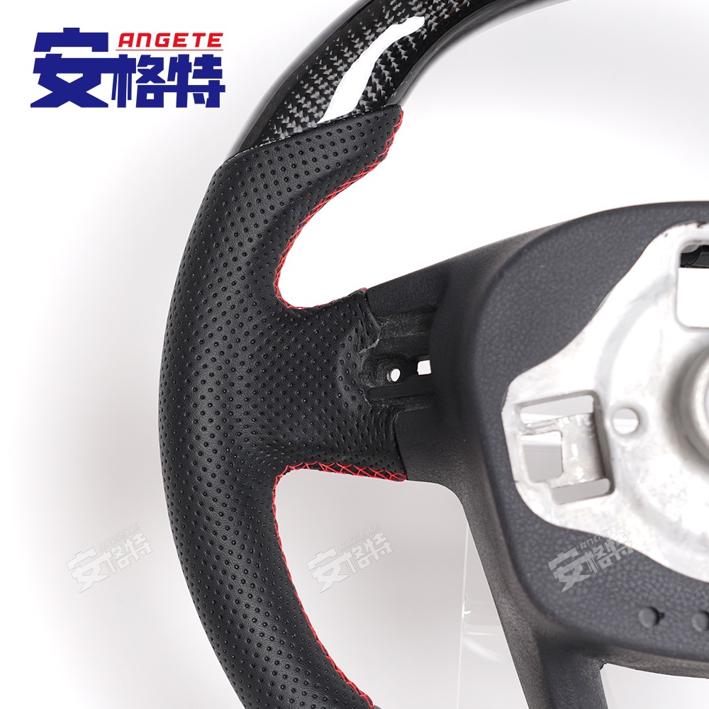 Suitable for 13-19 Seat/Leon/Ibiza/Led Smart Flat-Bottom Steering Wheel Car Steering Wheel
