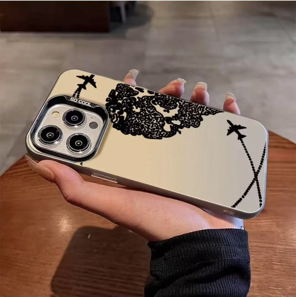 Nuevo avión transfronterizo para iPhone 16 funda para teléfono móvil Apple 15promax/14/13pro/12 Europa y América 11