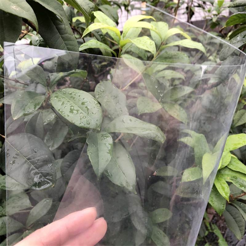 彩色透明PVC胶片0.3mm 红黄蓝绿色 粉 黑茶 荧光黄橙PVC塑料片材