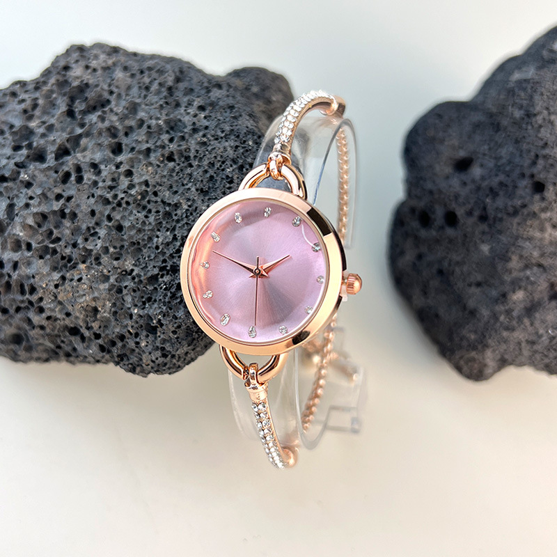 Nuovo orologio da donna Live Small Slim con cinturino al quarzo e quadrante trendy_voghion.com